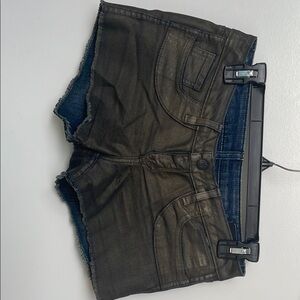 Designer Reversible Jean Shorts 25